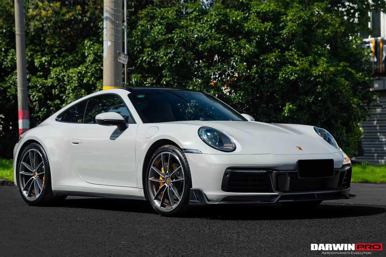 2019 - 2023 Porsche 911 992 Carrera S & 4 & 4S & Targa & Cabriolet BKSS Style Front Middle Lip