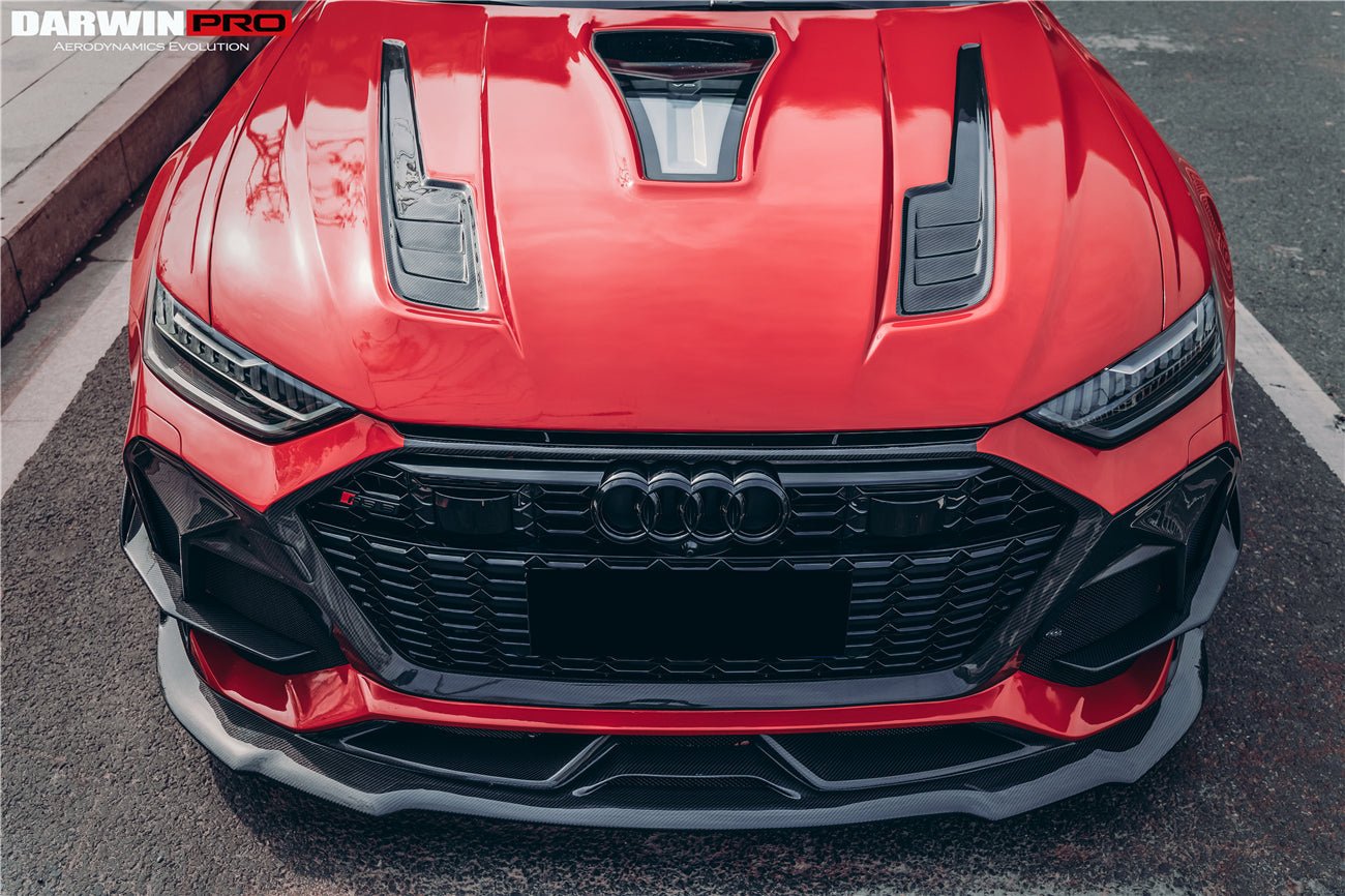 2019 - 2023 Audi RS6 Avant C8 IMP Performance Partial Carbon Fiber Hood
