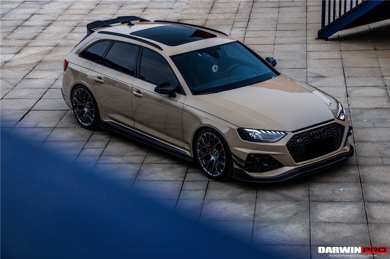 2017 - 2024 Audi RS4 B9 BKSS Style Side Skirts Under Board