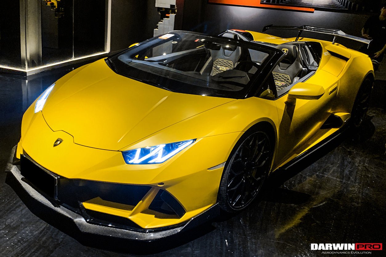 2019 - 2023 Lamborghini Huracan EVO 4WD OD Style Dry Carbon Front Lip