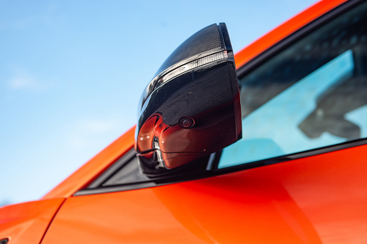 2018 - 2024 Lamborghini URUS Convert 2023 Performante Dry Carbon Fiber Mirror Housing (No BSA holes)