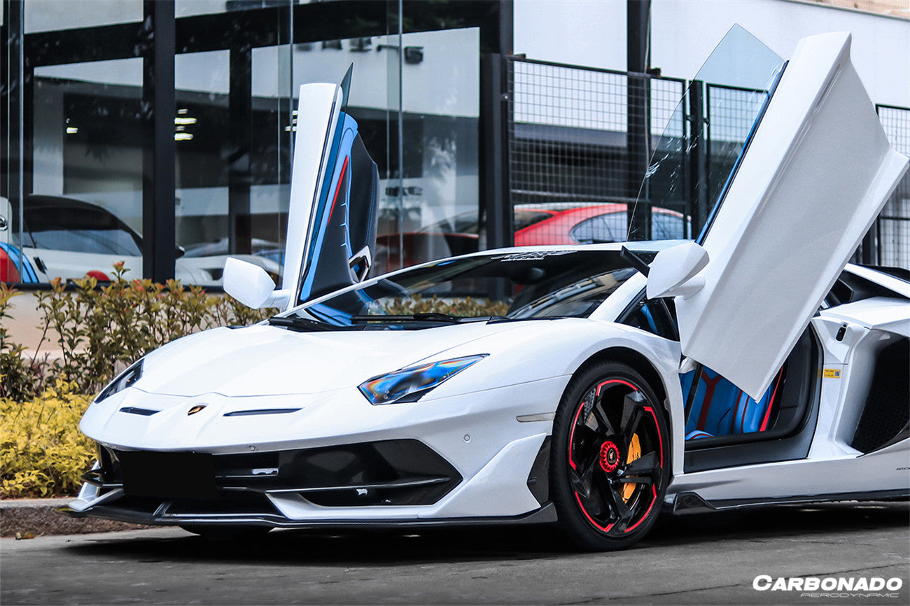 2011 - 2021 Lamborghini Aventador LP700 LP740 LP750 SVJ Coupe & Roadster SVJ Style Part Dry Carbon Fiber Front Bumper