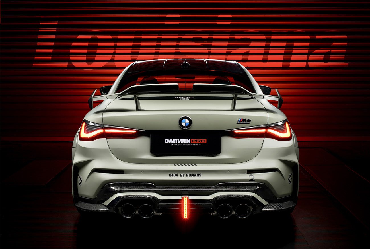 2021-2025 BMW M4 G82 & G83 BKSSII Style Rear Bumper with LED Light