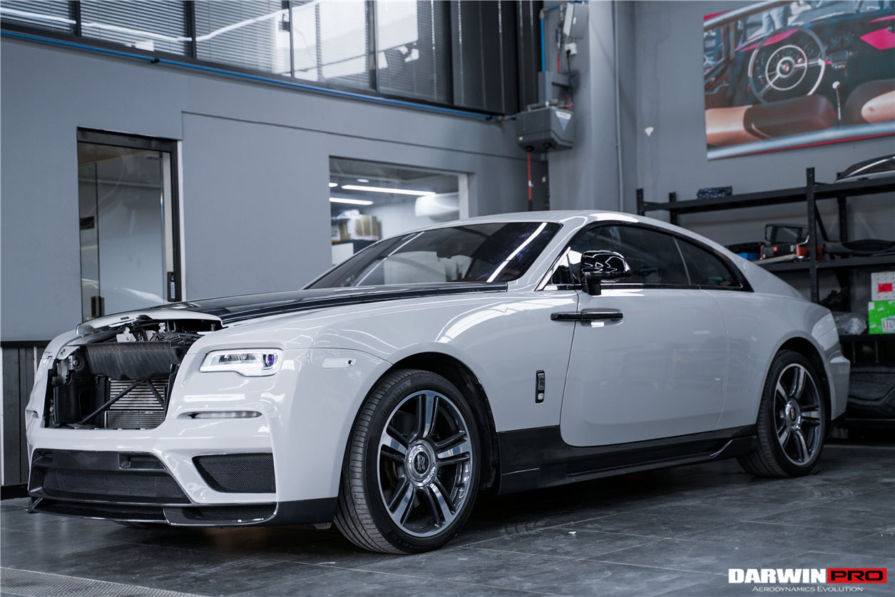 2016 - 2020 Rolls-Royce Wraith BKSS Style Carbon Fiber Side Skirts