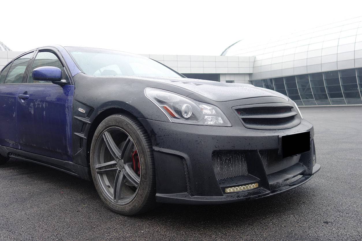 2007-2009 Infiniti G25/G35/G37 Sedan ELT Style Front Bumper - Carbonado