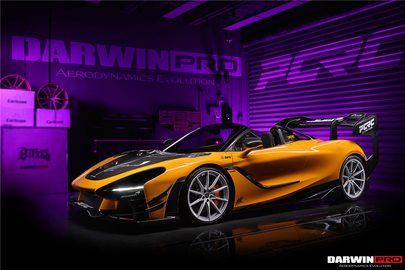 2017 - 2021 McLaren 720s Se²NWB Style Carbon Fiber Side Skirts