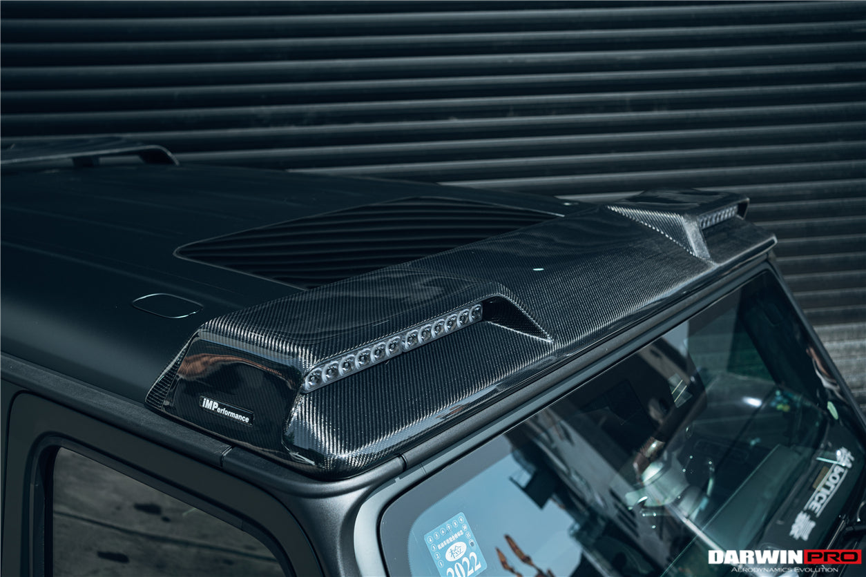 2019 - 2023 Mercedes Benz W464 G-Class G Wagon G500 & G550 & G63AMG IMP Performance Front Roof Spoiler