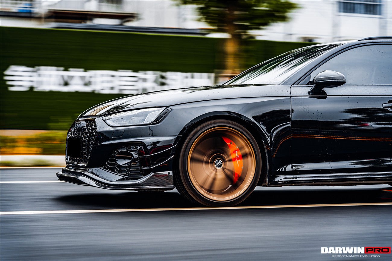 2020 - 2024 Audi RS4 B9.5 BKSS Style Carbon Fiber Front Lip