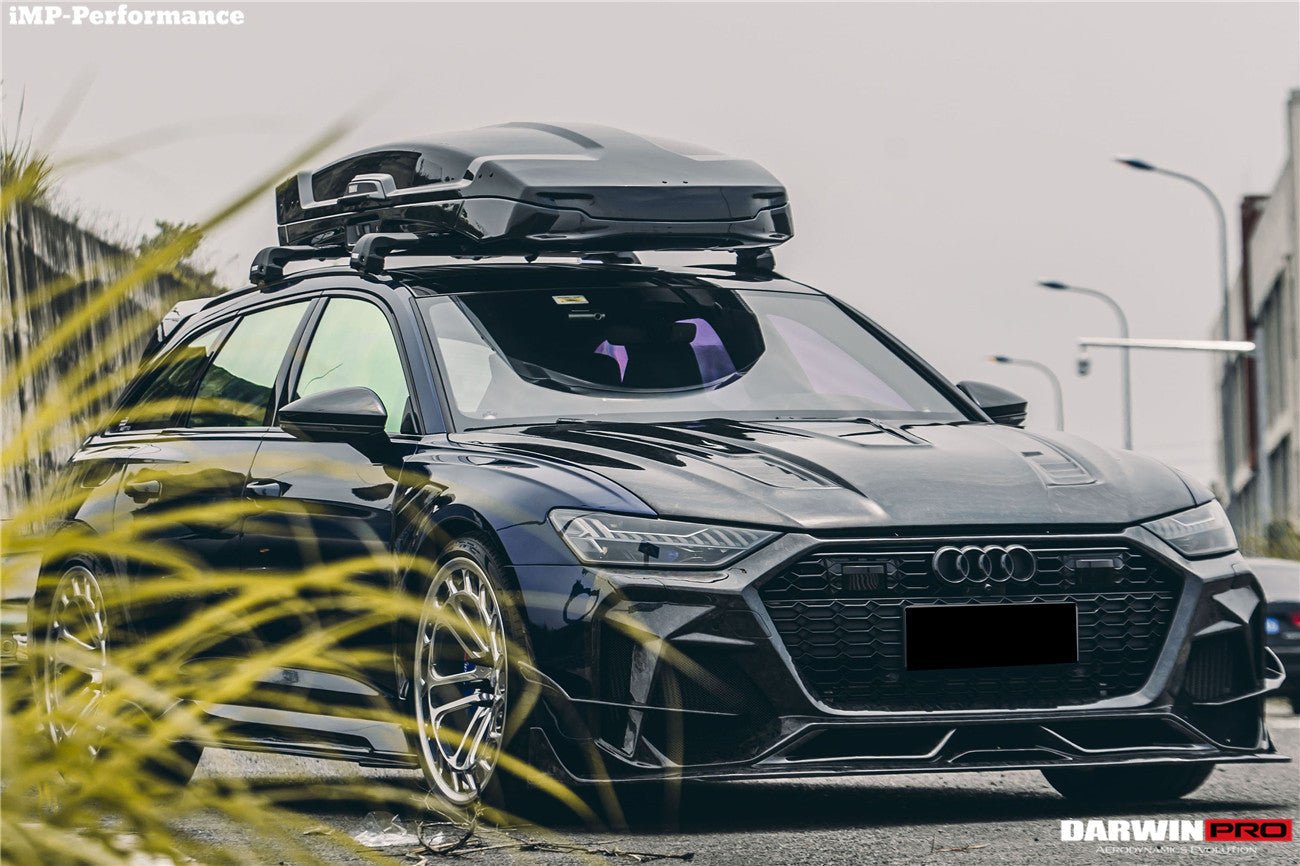 2019 - 2023 Audi RS6 Avant C8 IMP Performance Partial Carbon Fiber Hood