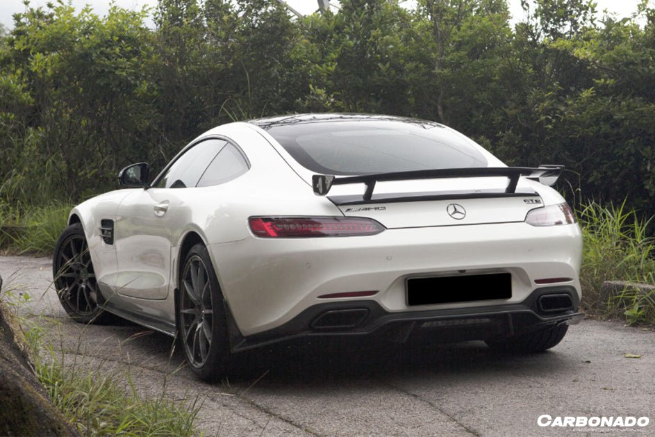 2015 - 2017 Mercedes Benz AMG GT/GTS RZS Carbon Fiber Rear Diffuser
