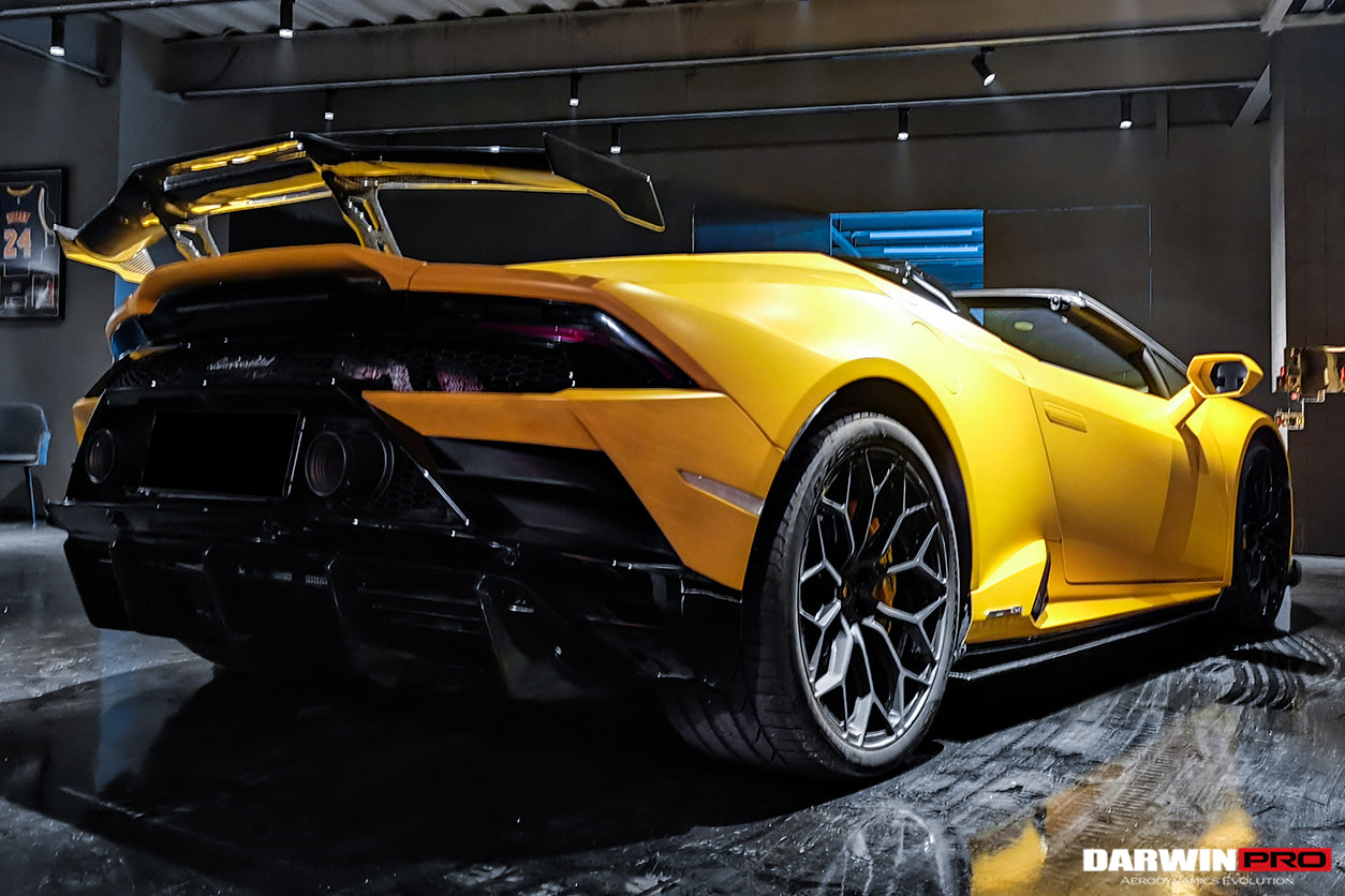 2019 - 2023 Lamborghini Huracan EVO OD Style Dry Carbon Side Skirts Under Board