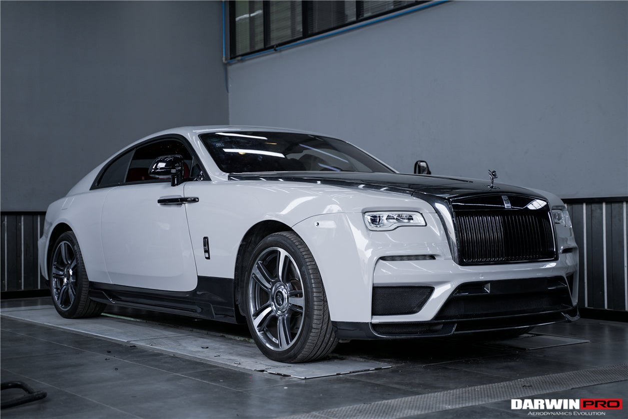 2016 - 2020 Rolls-Royce Wraith BKSS Style Partial Carbon Fiber Full Body Kit
