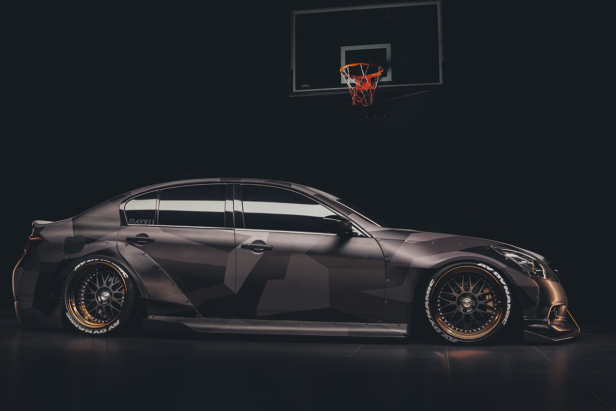 2010 - 2013 Infiniti G25/G37 Sedan BKSS Style Side Skirts