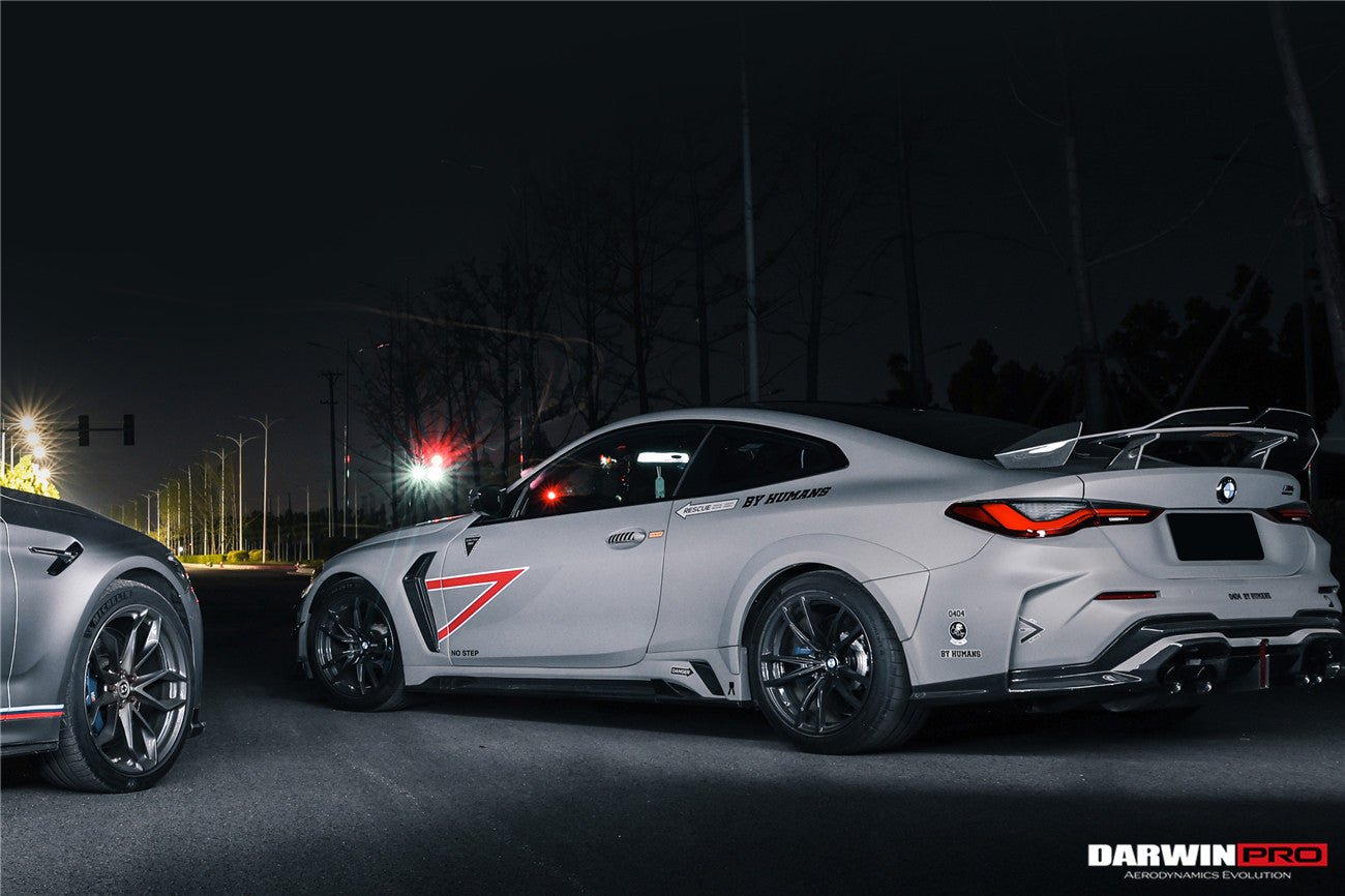 2021-2025 BMW M4 G82 & G83 BKSSII Style Rear Bumper with LED Light