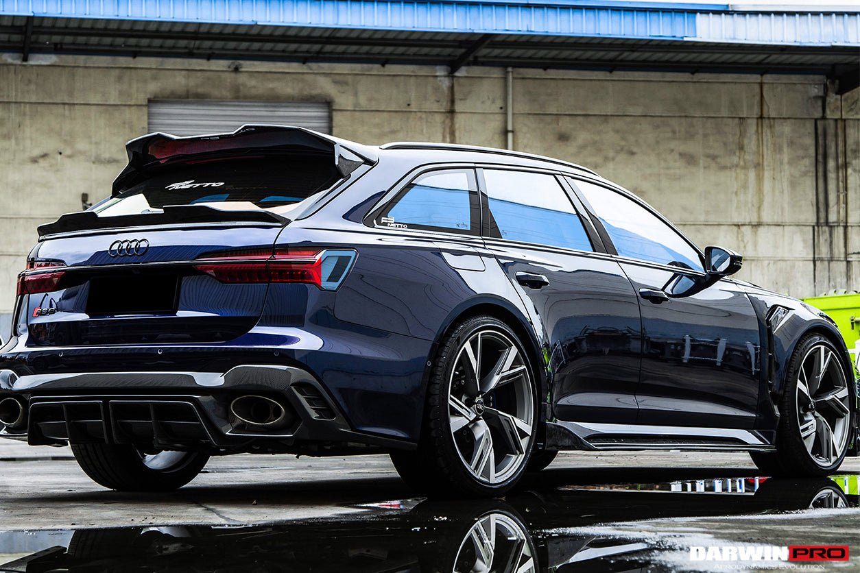 2019 - 2025 Audi RS6 Avant C8 & RS7 Quattro IMP Performance Side Skirts Under Board