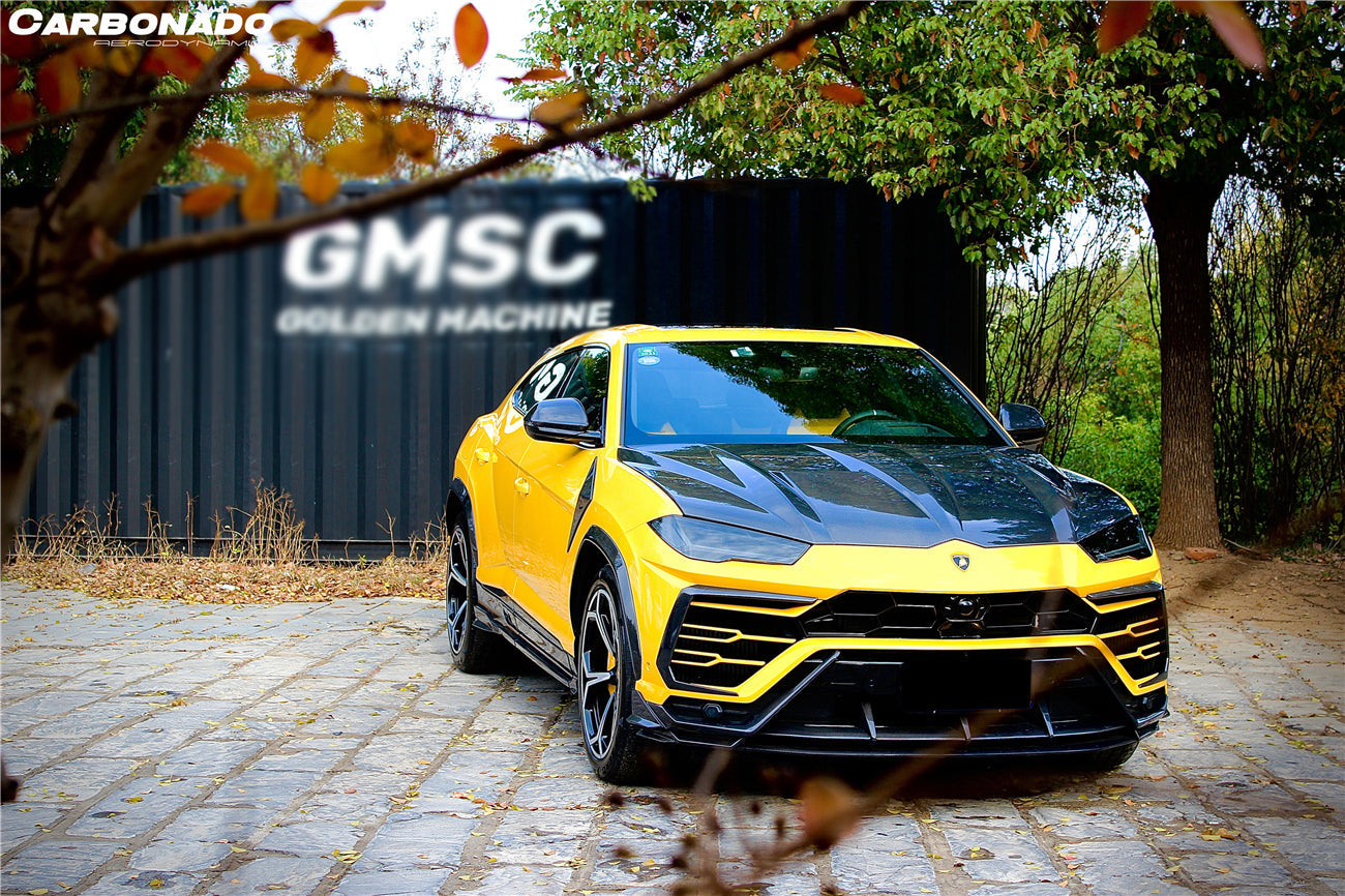 2018 - 2022 Lamborghini URUS TC Style Double Side Carbon Fiber Hood