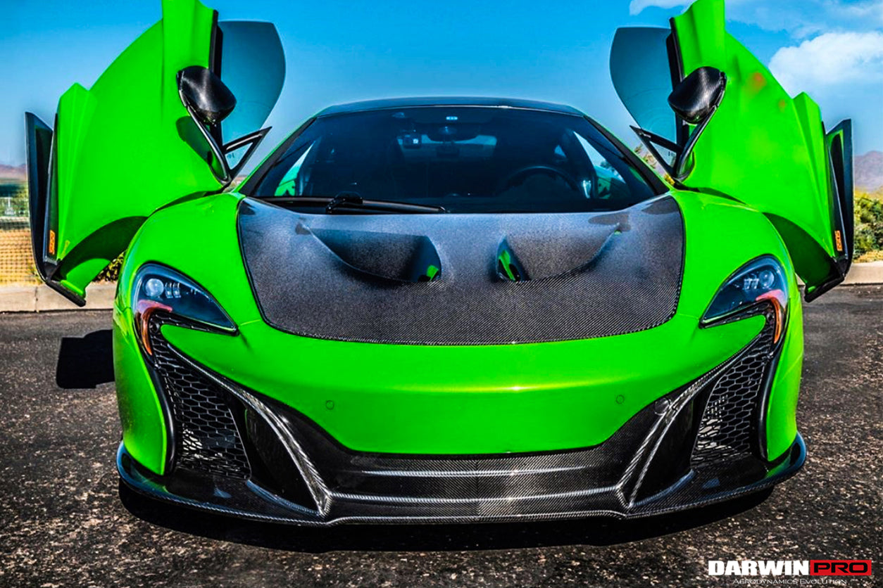 2014 - 2017 McLaren 650s Front Bumper Top Cover Replacement