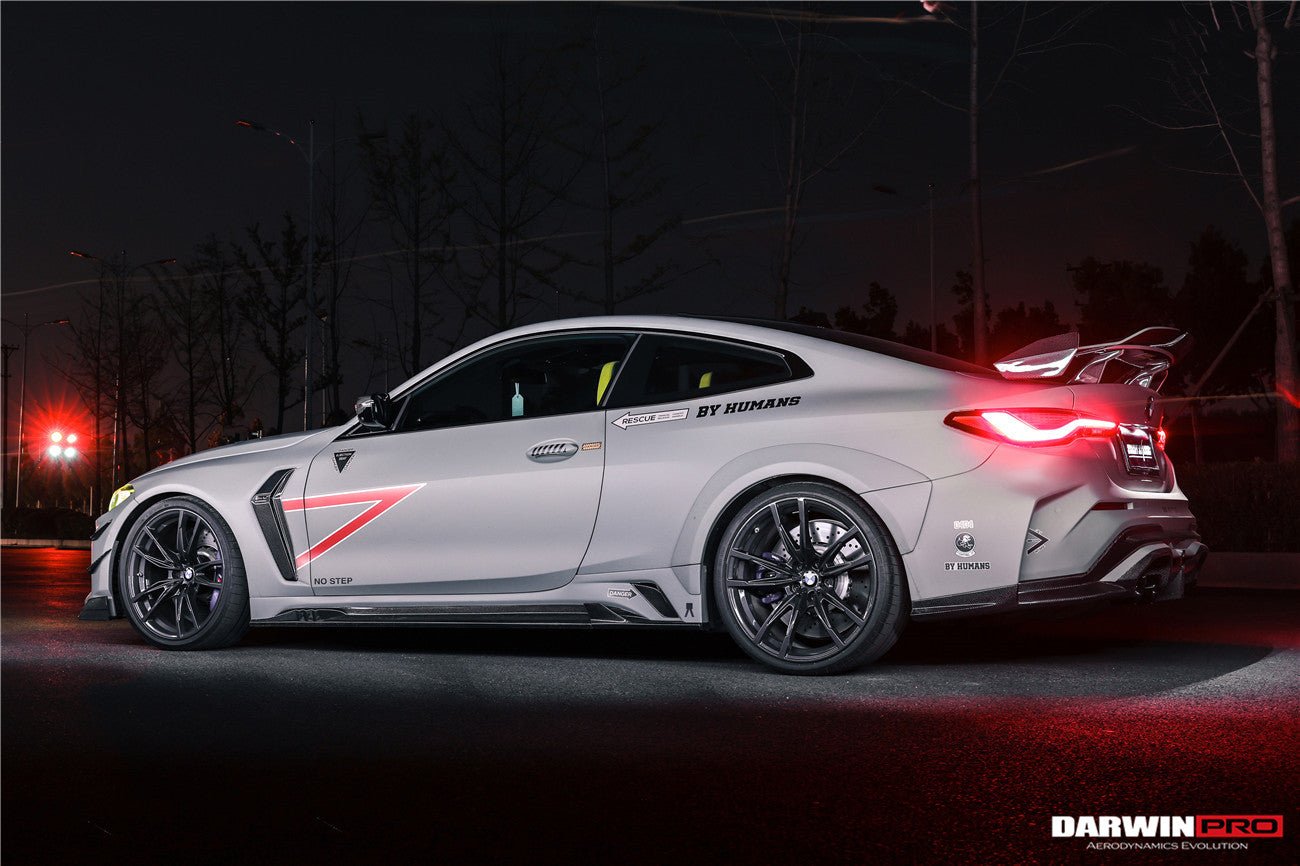 2021-2025 BMW M4 G82 & G83 BKSSII Style Rear Bumper with LED Light