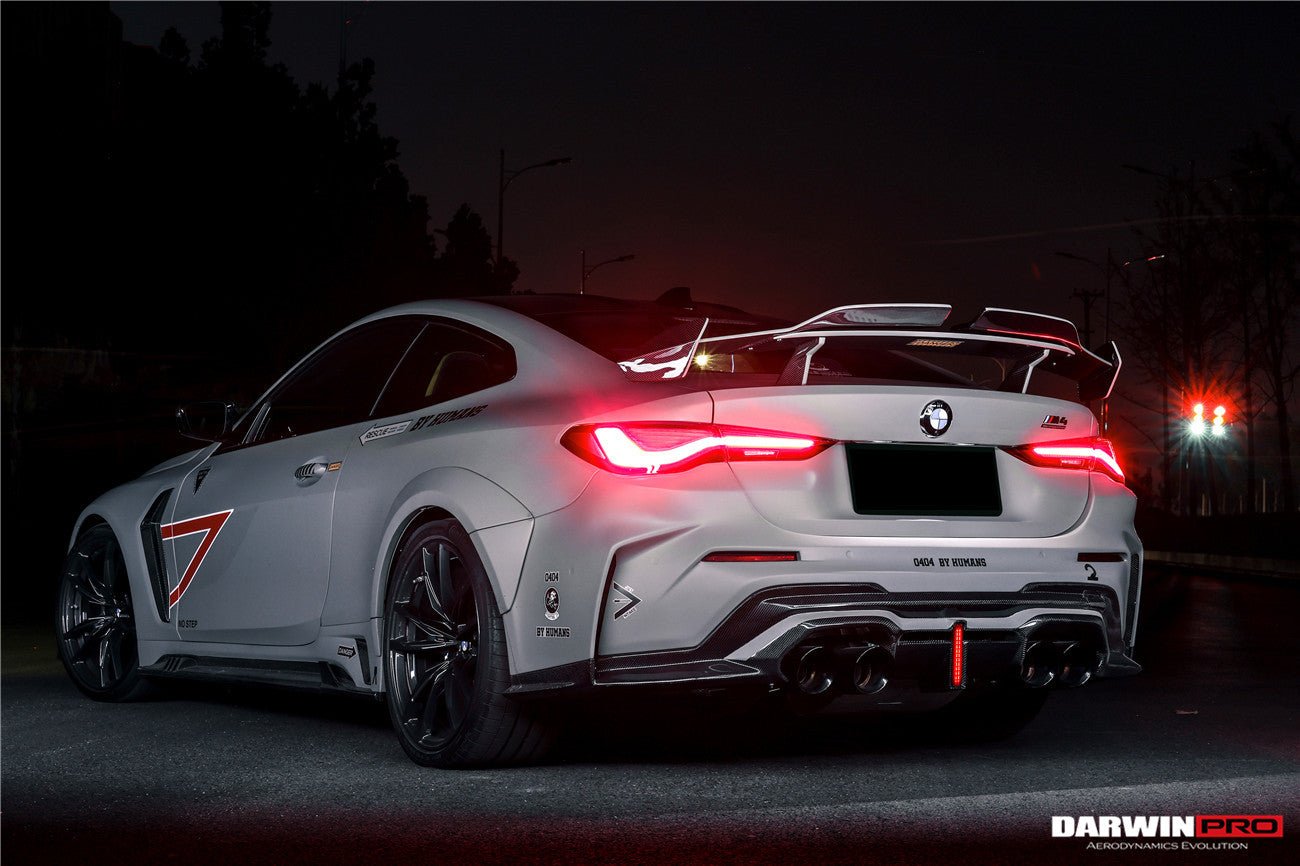 2021-2025 BMW M4 G82 & G83 BKSSII Style Rear Bumper with LED Light
