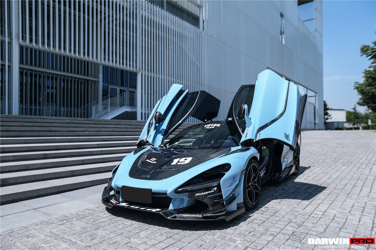 2017 - 2021 McLaren 720S Se²NWB Style Carbon Fiber Side Door Trims