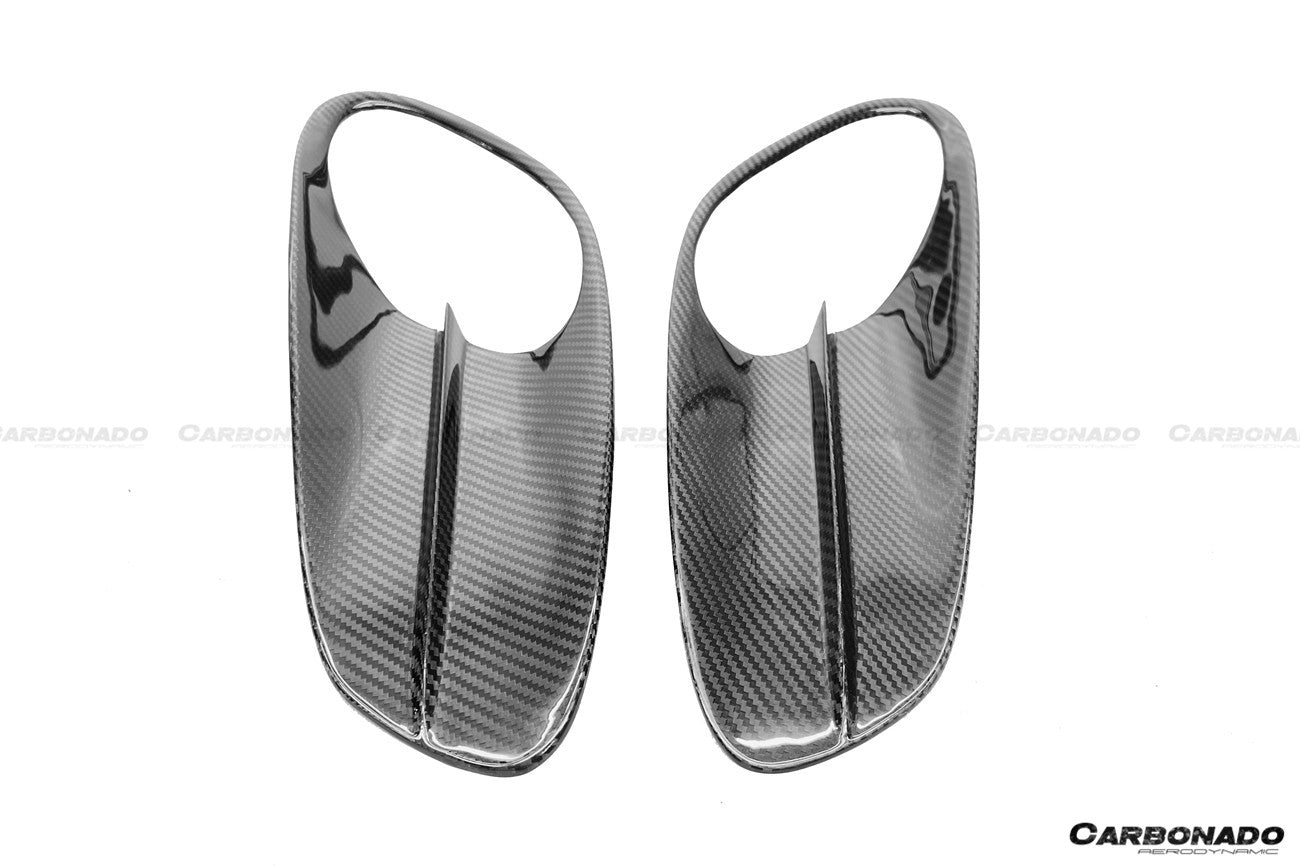 2020 - 2023 McLaren GT WP Style Dry Carbon Fiber Side Air Intake Vents