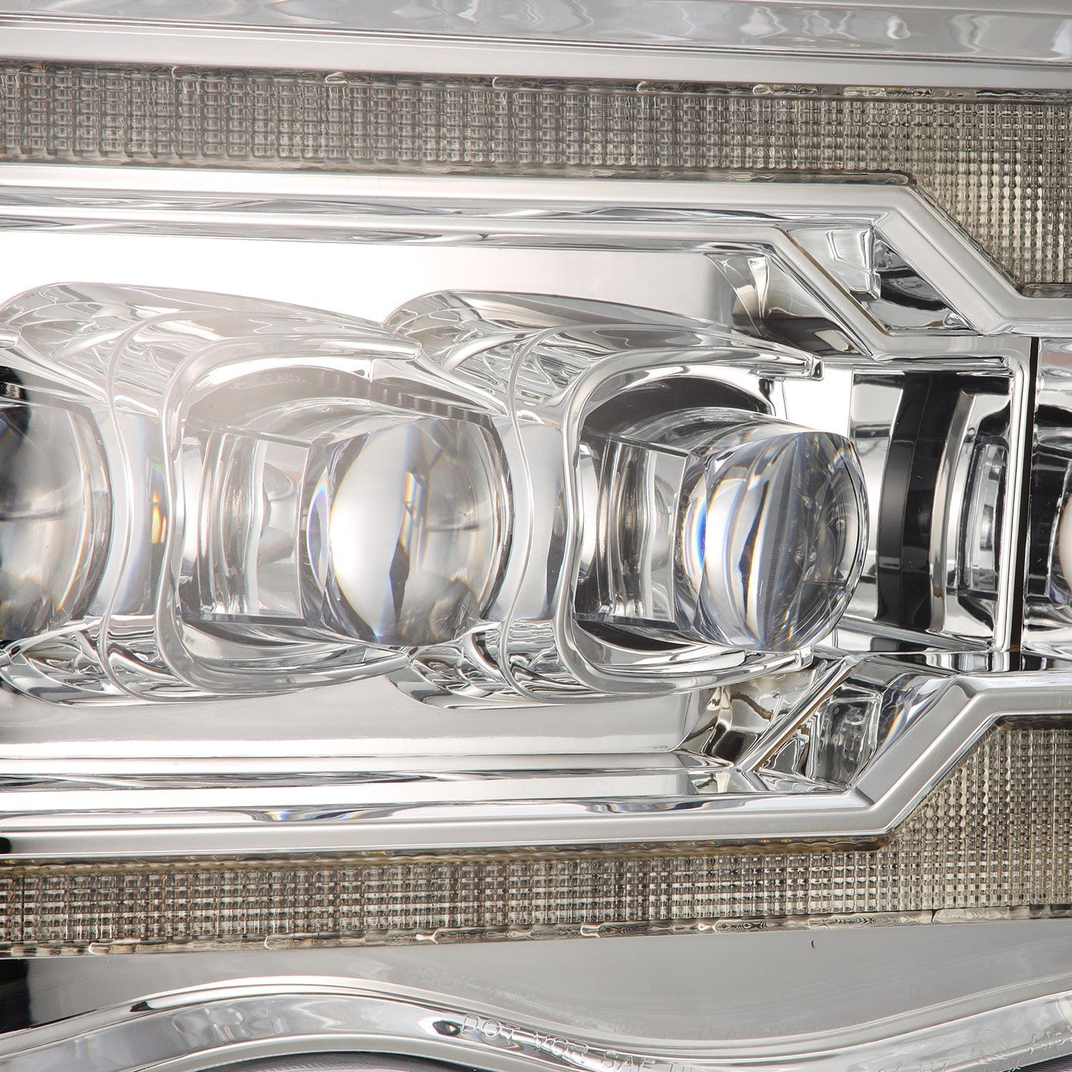 02-05 Dodge Ram NOVA-Series LED Projector Headlights Chrome | AlphaRex