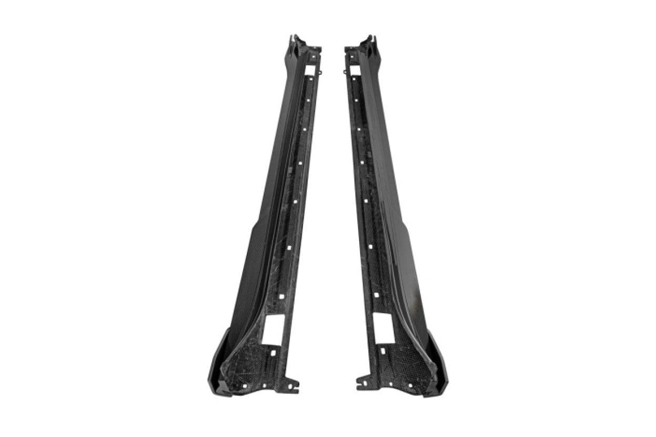 Porsche Panamera 971 KDA Style Autoclave Carbon Fiber Side Skirts 2017-2023