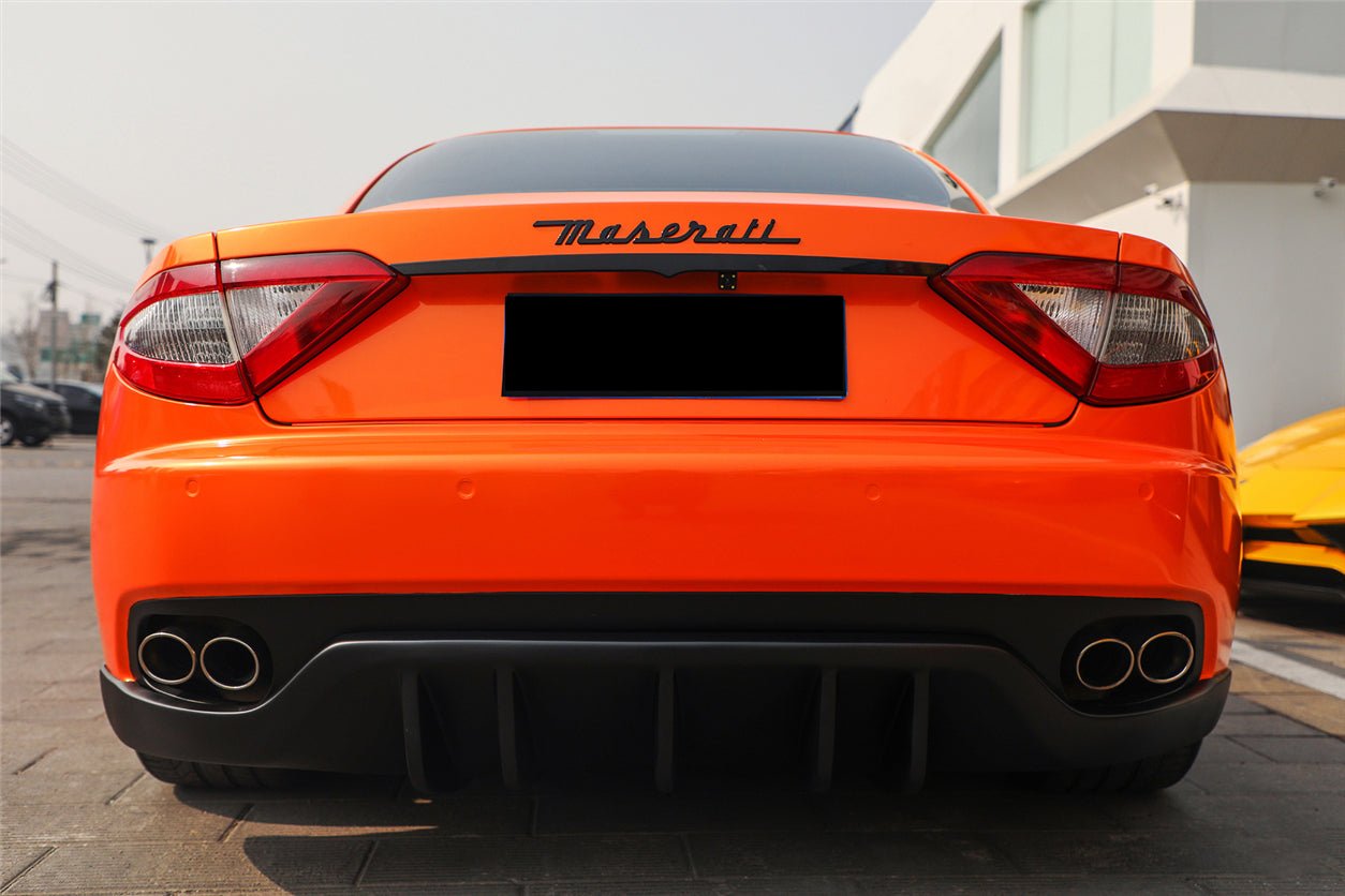 2008 - 2013 Maserati GranTurismo MC Style Carbon Fiber Rear Diffuser