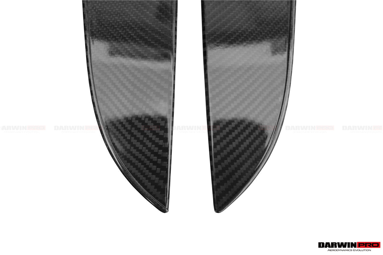 2015 - 2018 Mercedes Benz W205 C63/S AMG Sedan Carbon Fiber Interior Door Panel Trim Cover Strip