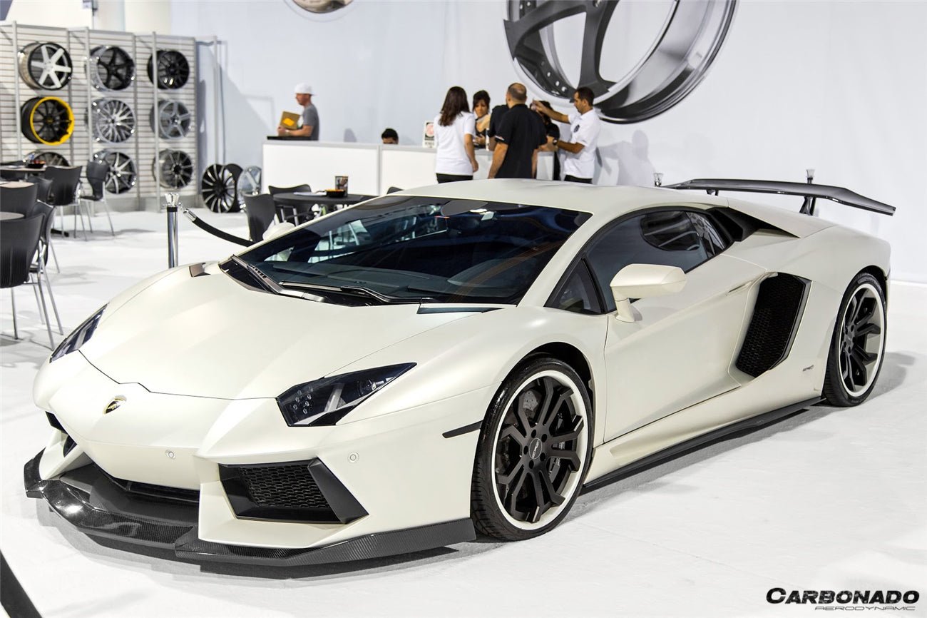 2011-2016 Lamborghini Aventador DC Style Carbon Fiber Front Lip