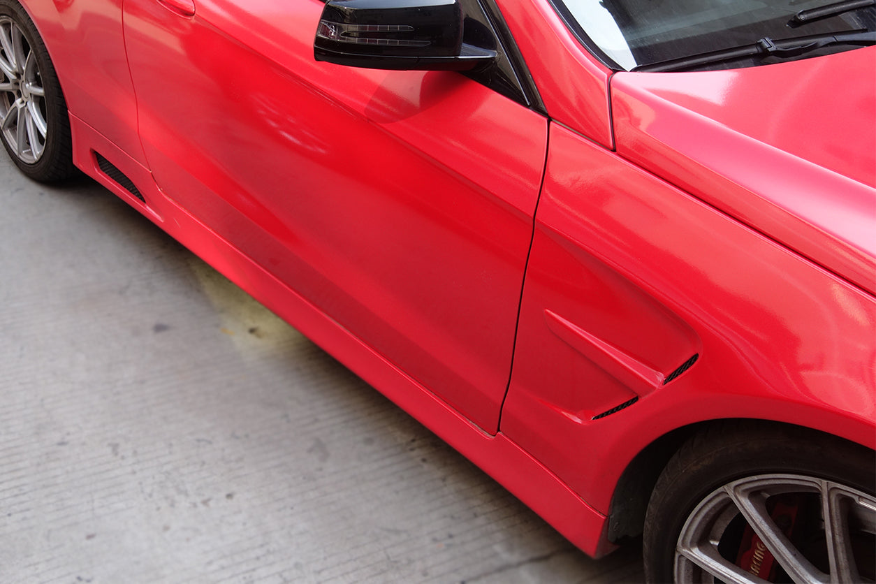 2010 - 2013 Mercedes Benz E Class W207 Coupe LS Style Side Skirts