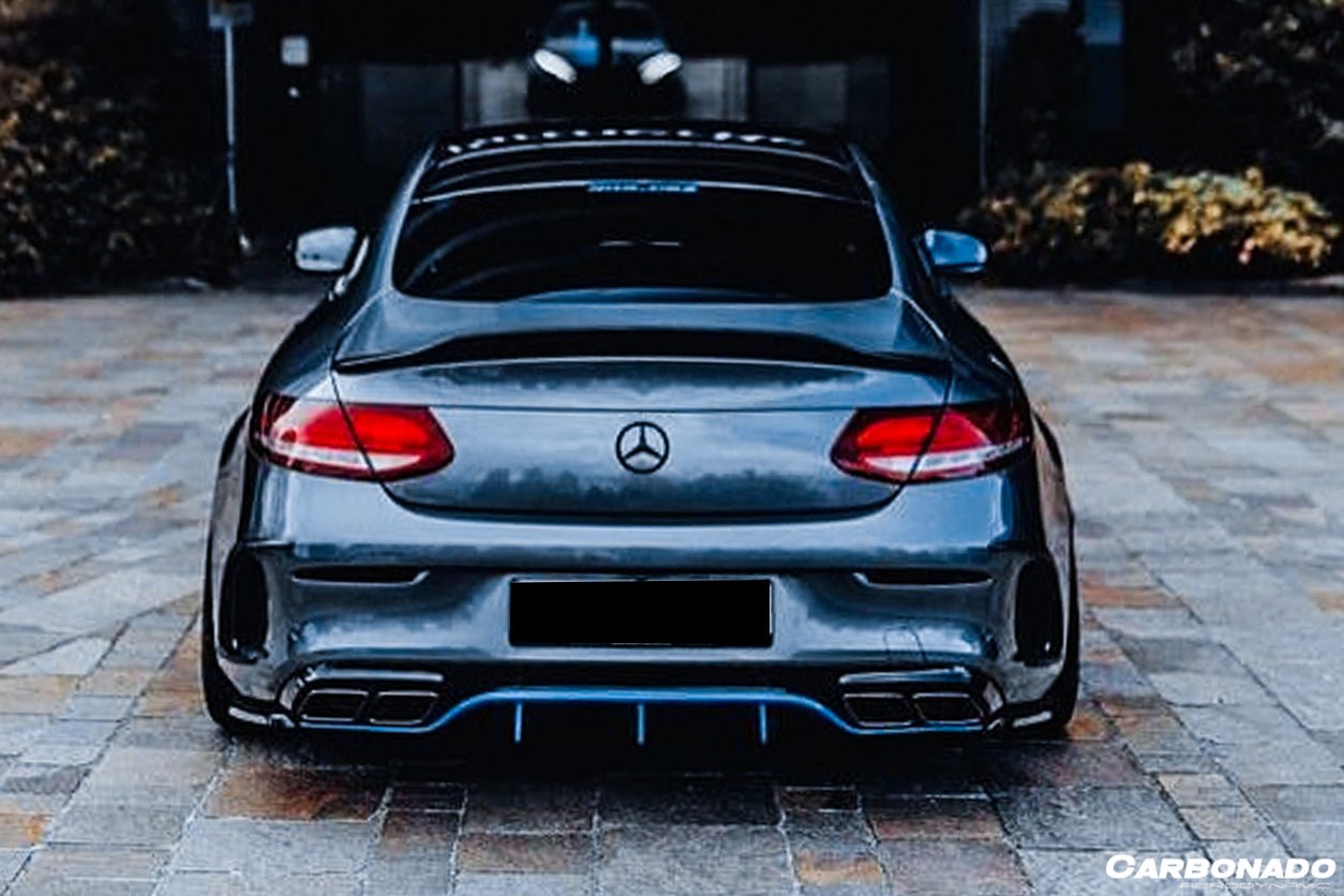 2015 - 2021 Mercedes Benz C-Class W205 Coupe PS Style Trunk Spoiler
