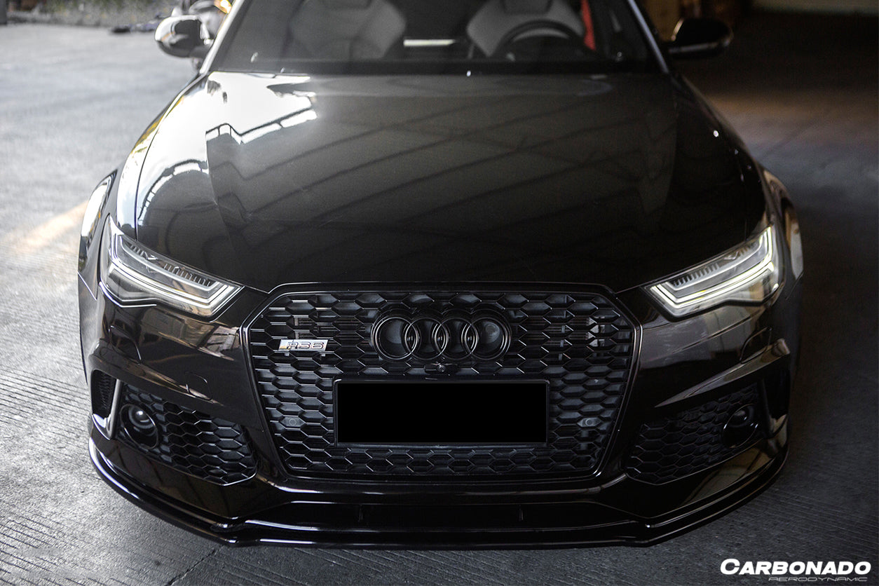 2013 - 2018 Audi RS6 Avant MN Style Carbon Fiber Front Lip