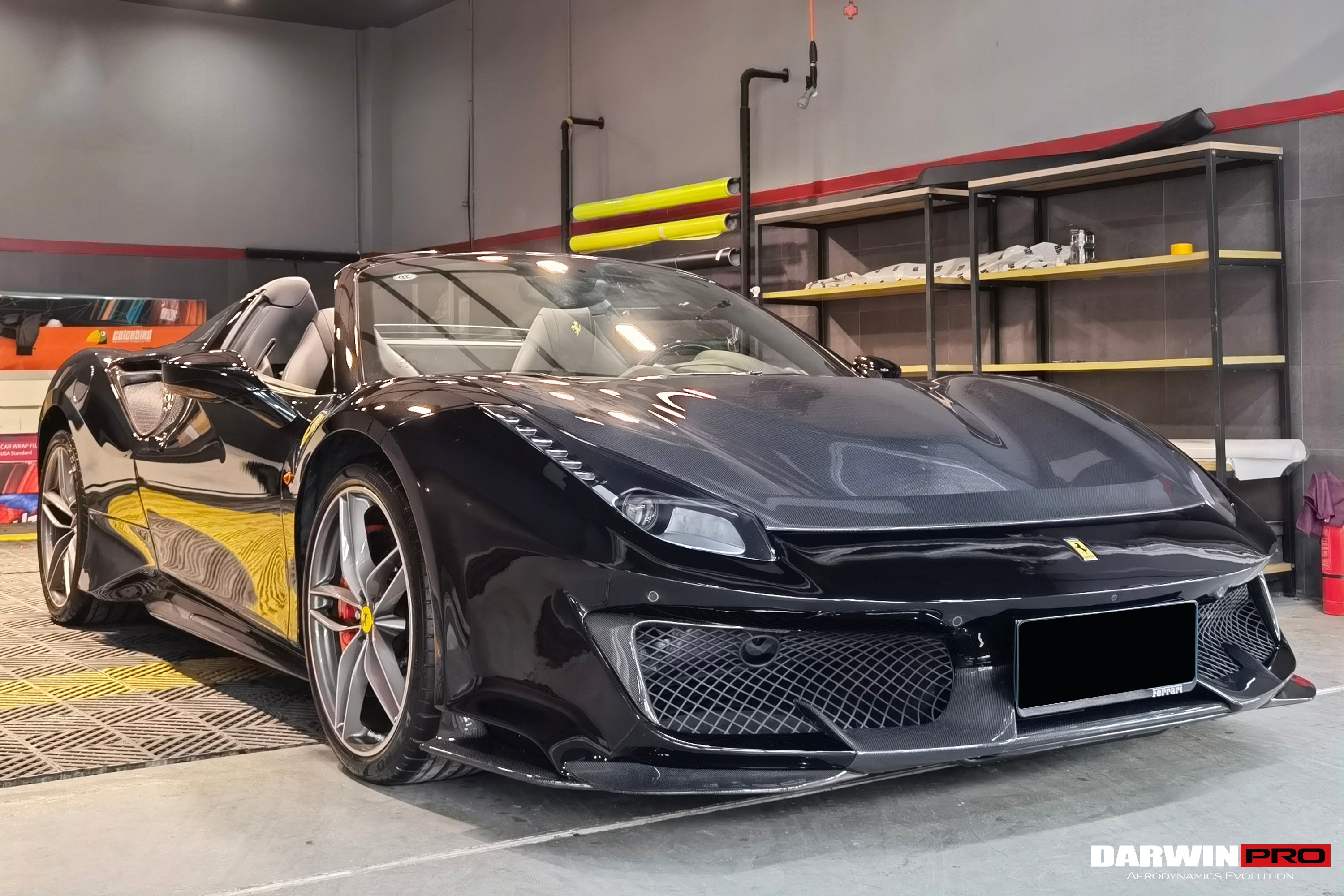 2015 - 2020 Ferrari 488 GTB & Spyder Pista Style Side Skirts