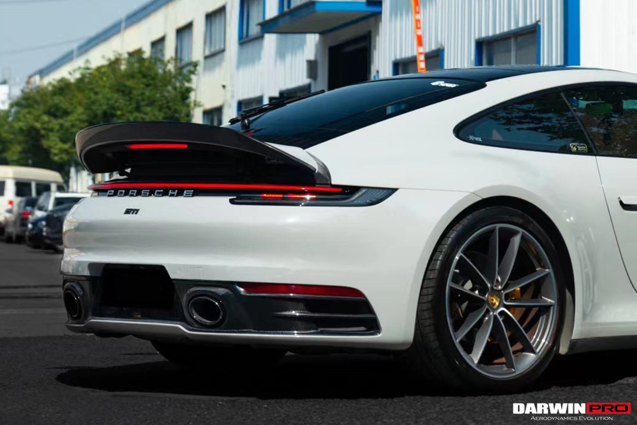 2019 - 2023 Porsche 911 992 Carrera S & 4 & 4S & Targa & Cabriolet BKSS Style Trunk Wing