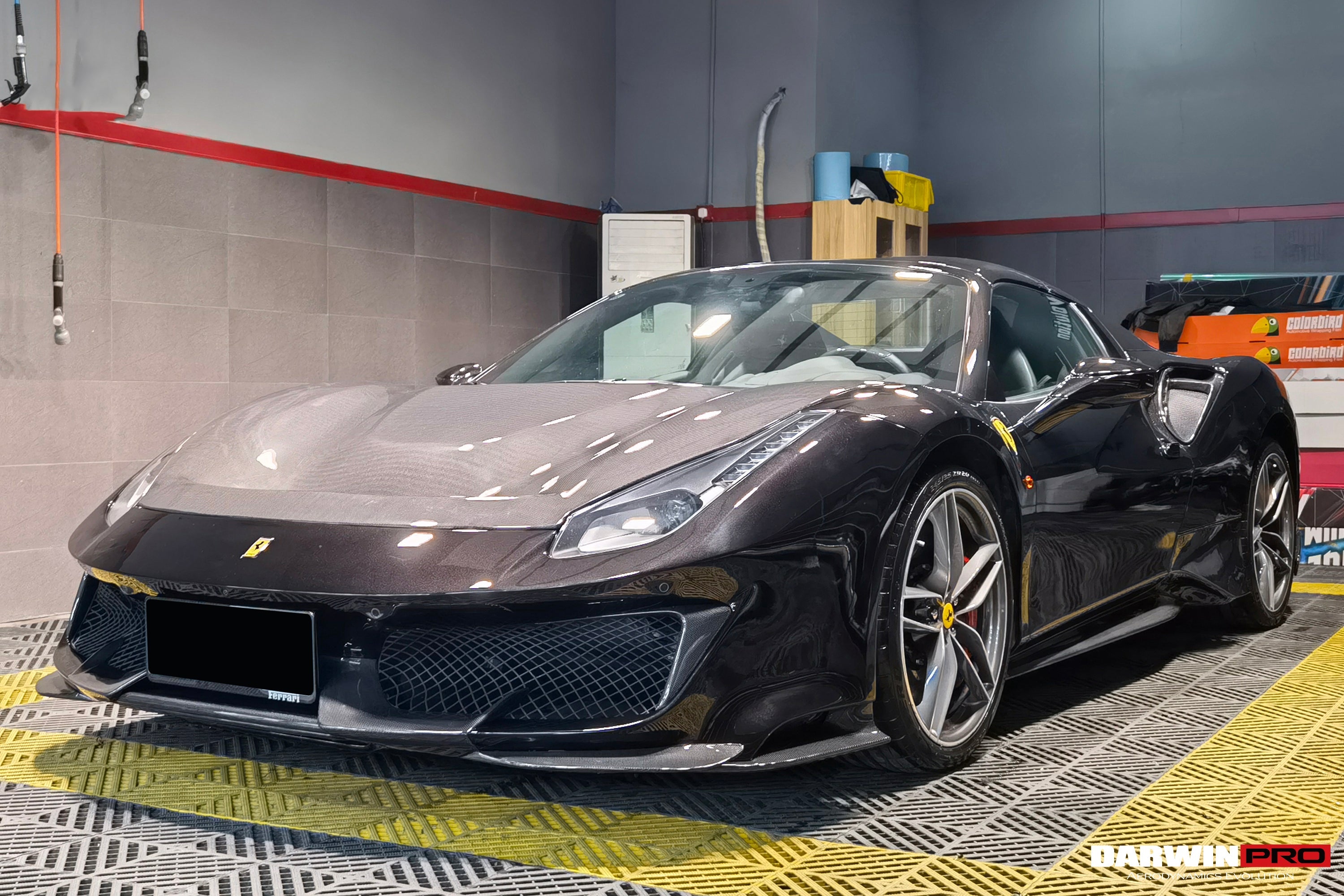 2015 - 2020 Ferrari 488 GTB & Spyder Pista Style Side Skirts