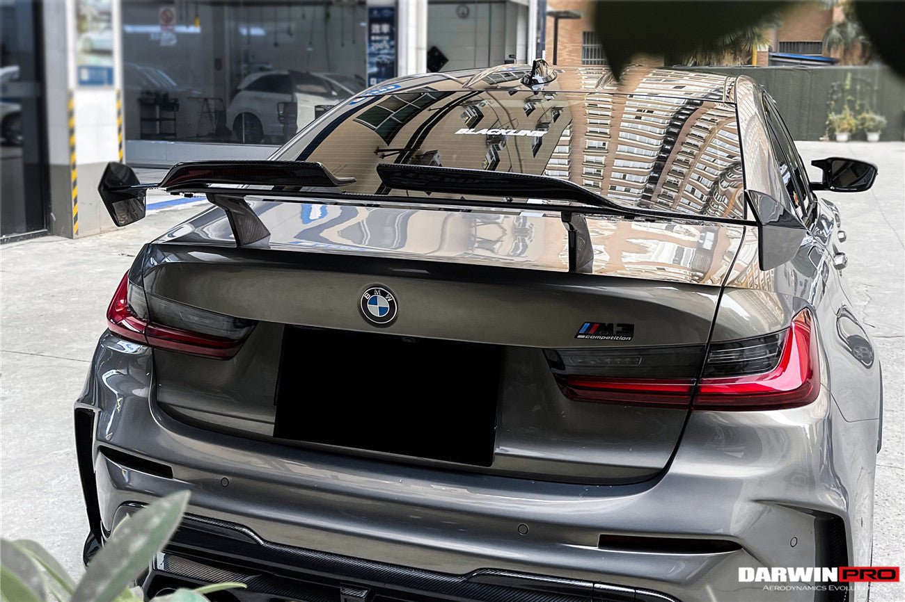 2021-UP BMW M3 G80 G20 BKSSII Style Carbon Fiber Trunk Spoiler