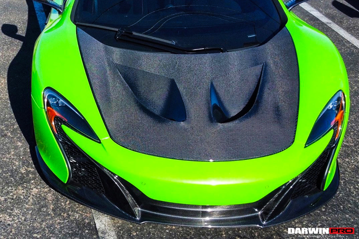 2014 - 2017 McLaren 650s Carbon Fiber Front Lip