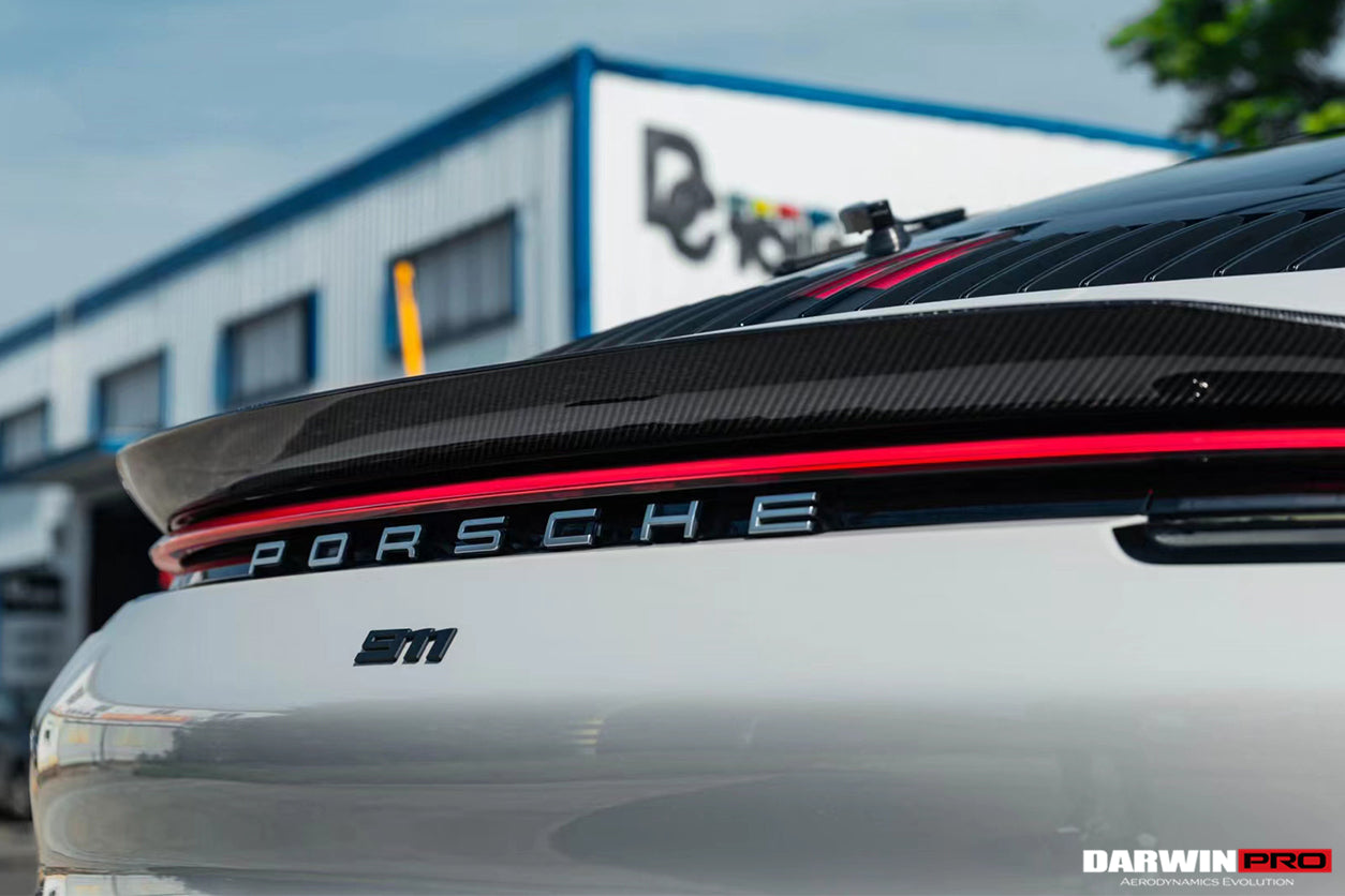 2019 - 2023 Porsche 911 992 Carrera S & 4 & 4S & Targa & Cabriolet BKSS Style Trunk Wing