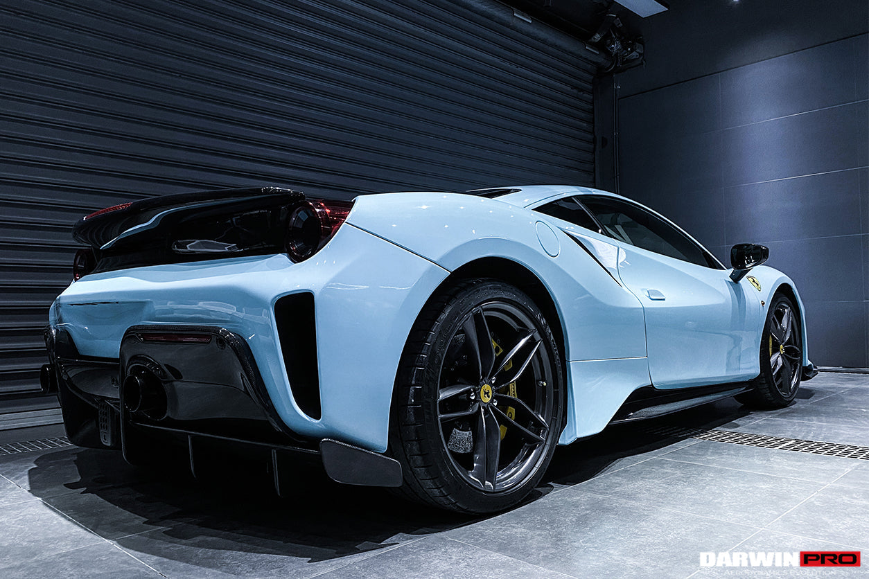 2015 - 2020 Ferrari 488 GTB & Spyder Pista Style Side Skirts