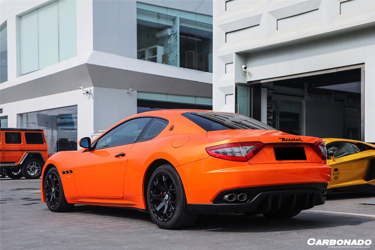 2008 - 2013 Maserati GranTurismo MC Style Carbon Fiber Rear Diffuser
