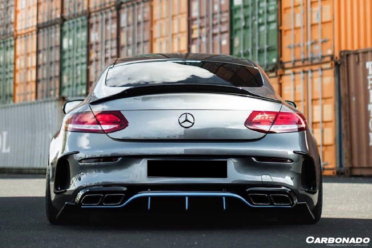 2015 - 2021 Mercedes Benz C-Class W205 Coupe PS Style Trunk Spoiler