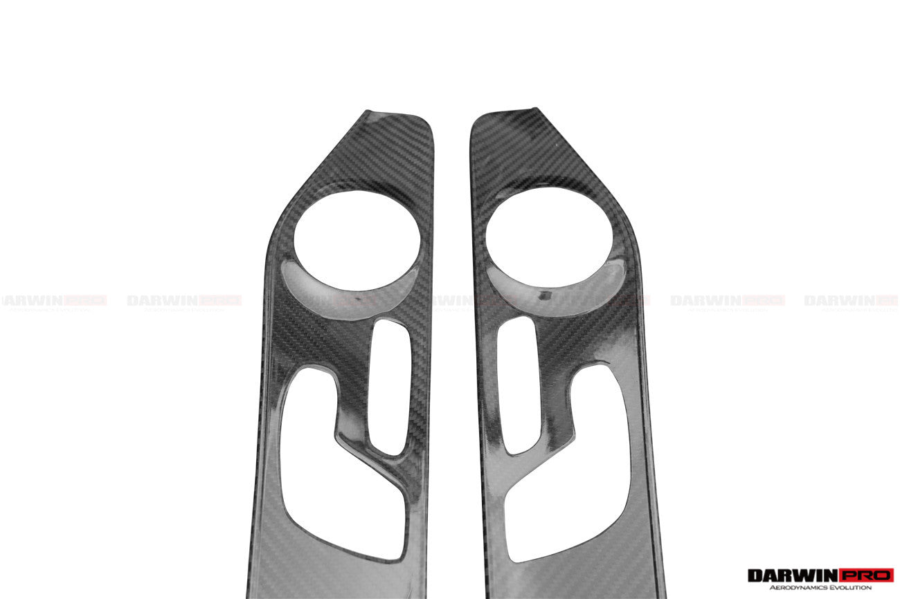 2015 - 2018 Mercedes Benz W205 C63/S AMG Sedan Carbon Fiber Interior Door Panel Trim Cover Strip