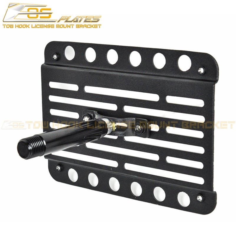 Toyota GR Corolla GZEA14 Tow Hook License Plate Mount Bracket Adjustable Aluminum 2023-Up