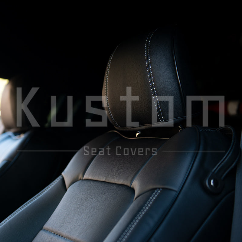 2015-23 Ford Mustang S550 Coupe Genuine Leather Seat Covers