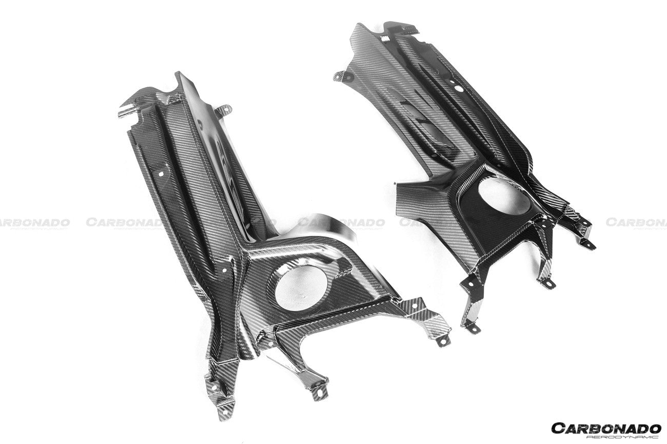 2020 - 2025 Maserati MC20 Dry Carbon Fiber Engine Bay Room Interior