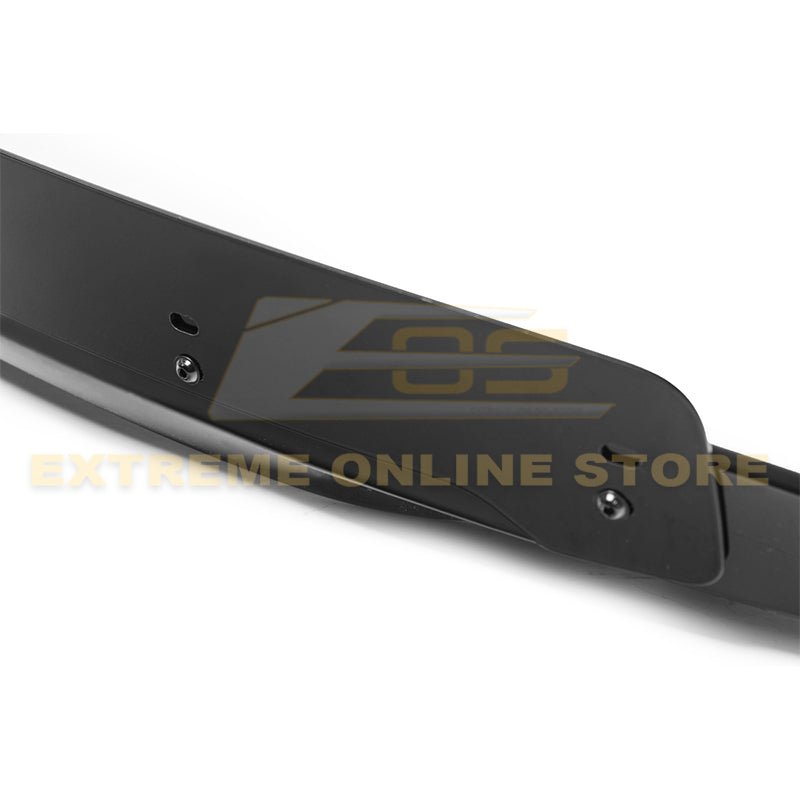 Chevrolet Camaro 5th Gen ZL1 Style Gloss Black Carbon Fiber Wickerbill Rear Trunk Spoiler 2014-2015
