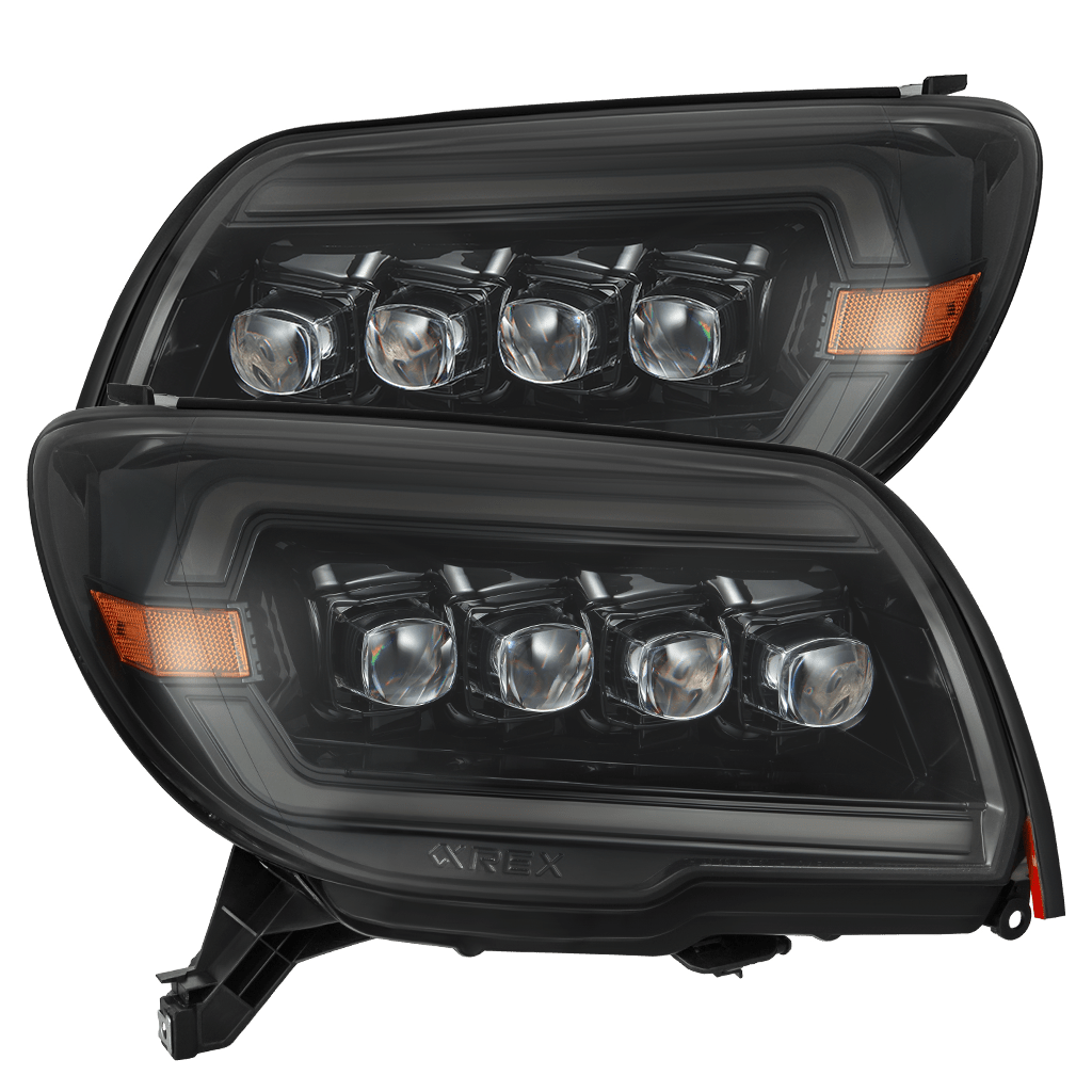 03-09 Toyota 4Runner NOVA-Series LED Projector Headlights Alpha-Black | AlphaRex