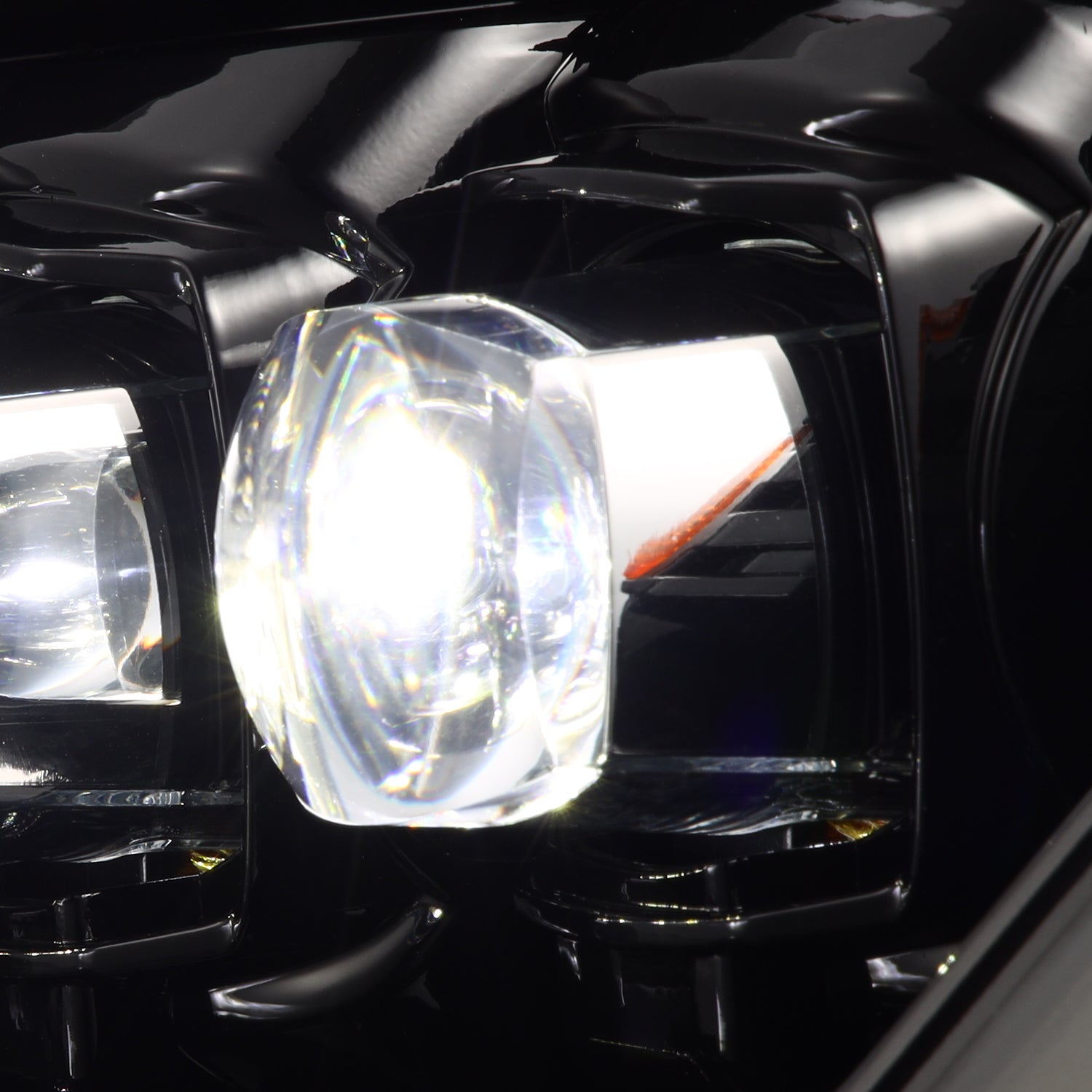 03-09 Toyota 4Runner NOVA-Series LED Projector Headlights Alpha-Black | AlphaRex