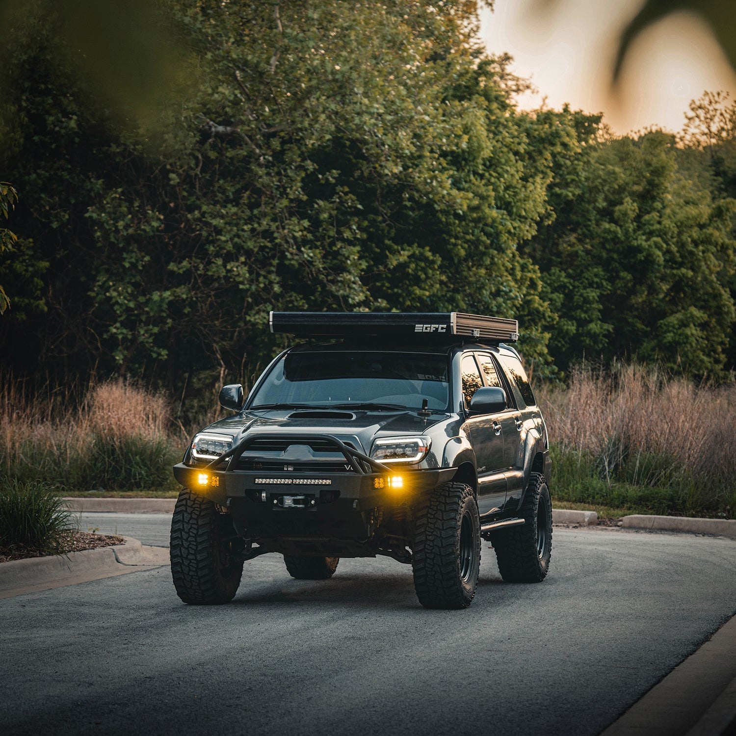 03-09 Toyota 4Runner NOVA-Series LED Projector Headlights Black | AlphaRex